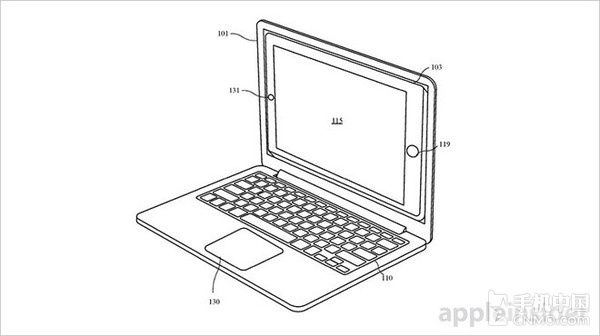 苹果又有新专利 iPhone/iPad能变笔记本