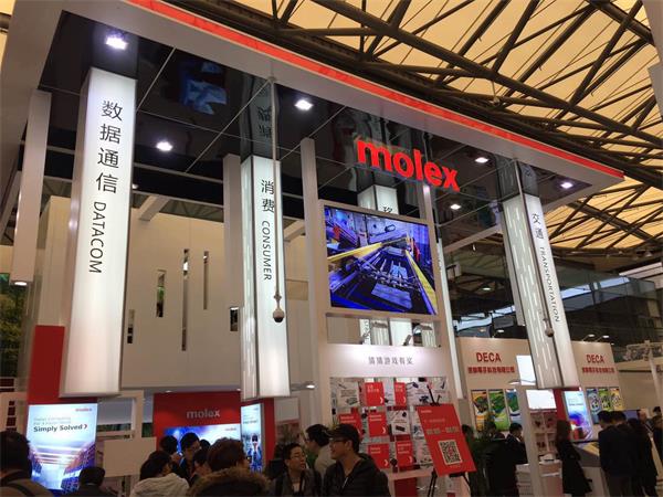 2017年上海慕尼黑电子展盛大开幕 Molex携新品参展