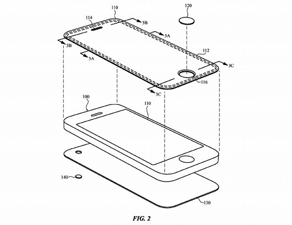 苹果专利显示iPhone 8可能新增陶瓷白外壳