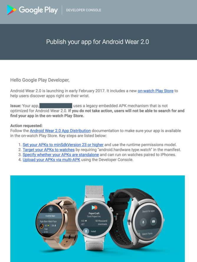 谷歌下月发布Android Wear 2.0 新硬件会一同到来吗？