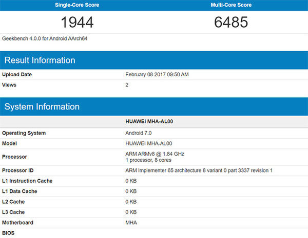 骁龙835跑分不敌麒麟960 小米6恐难敌荣耀V9