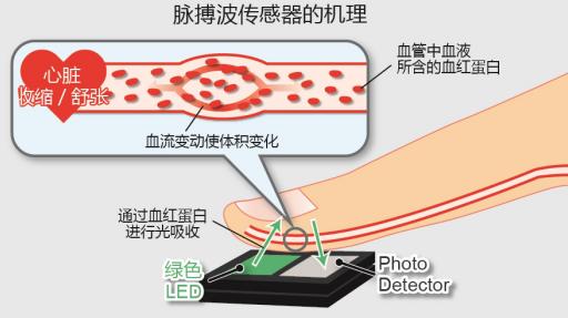 高精度与低功耗并存 ROHM最新脉搏传感器助力设备新升级