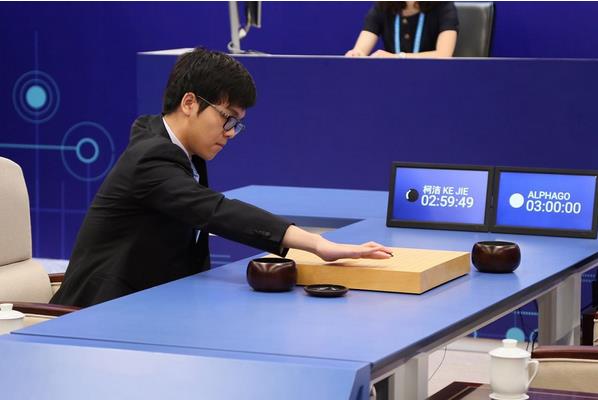 柯洁首战AlphaGo：时间增至每方3小时，开局现迷之微笑