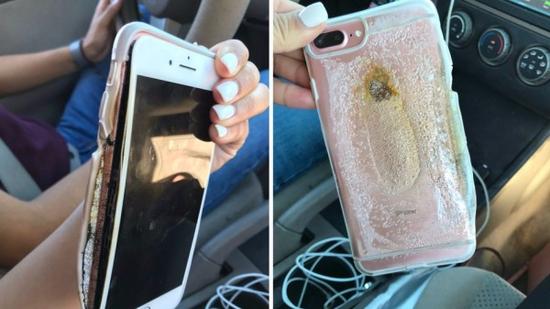 iPhone 7充电中发生爆炸 电池的问题？