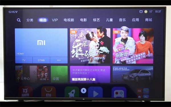 小米电视4A体验：支持语音模糊搜索