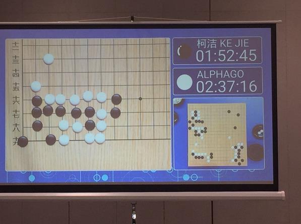 柯洁首战AlphaGo：时间增至每方3小时，开局现迷之微笑