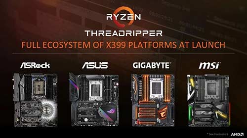 性价比碾压 AMD Ryzen ThreadRipper正式发布