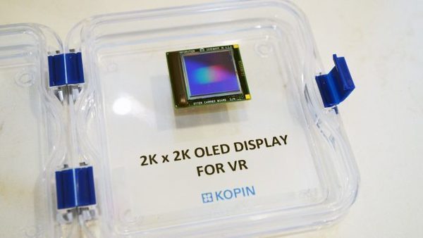 Kopin和歌尔强强联合 2K Lighting VR头显或于明年年底问世