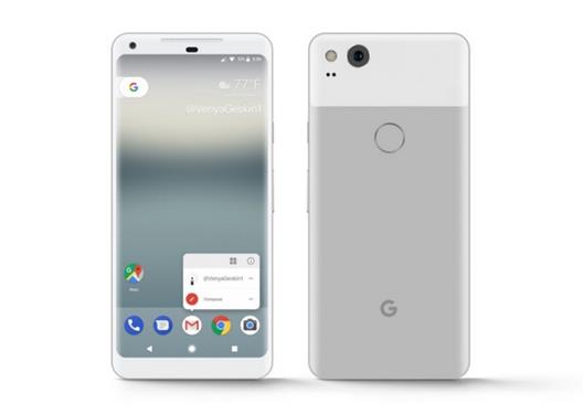 谷歌Pixel 2XL曝光：全面屏+后指纹+3色可选