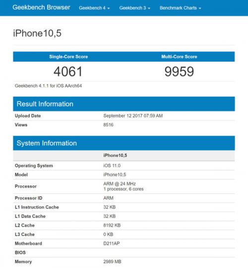 iPhone8搭载A11处理器表现无敌却没有对手