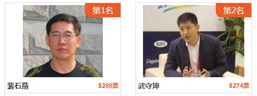 仅差十余票！武守坤能否超越数日蝉联榜首的人气王裴石燕？