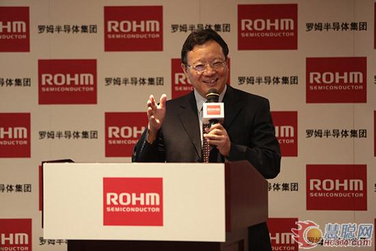 ROHM推出车载尖端元器件技术  预计2020年车载销售占比达35%