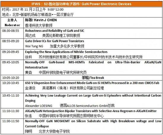 SSLCHINA2017&IFWS2017即将召开！详细日程总览