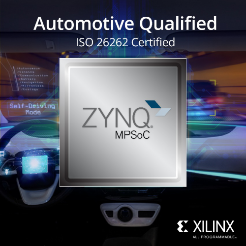 Xilinx宣布推出汽车级Zynq UltraScale+ MPSoC系列