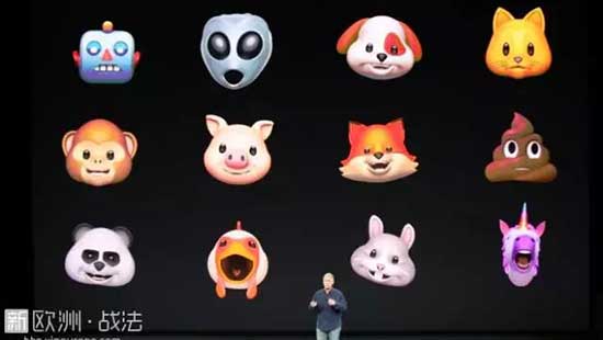 IphoneX Animoji 的出现 能代替你天天刷屏的表情包吗