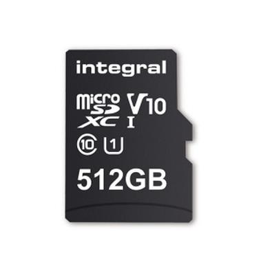 Integral Memory发布512GB microSD存储卡新品
