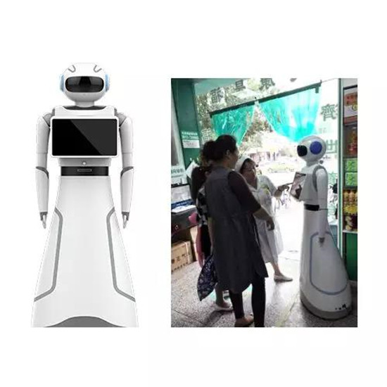“执业药师”小乔机器人 亮相7月3E北京国际消费电子博览会
