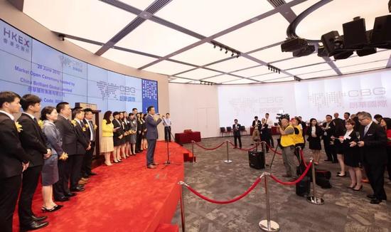 热烈庆祝朗华国际港股荣耀上市