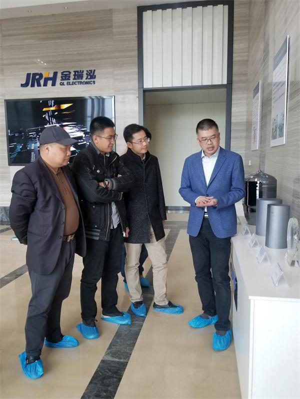 北京衢时代绿地中央广场孵化器组织集成电路产业企业赴衢考察交流