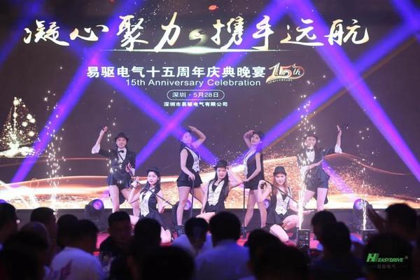 凝心聚力，携手远航--易驱电气十五周年！庆典隆重举行