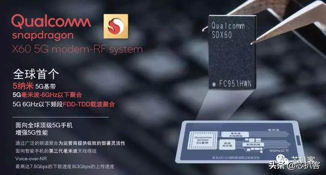 期货芯片？高通发全球首款5nm5G基带骁龙X60，麒麟1020能否应战？