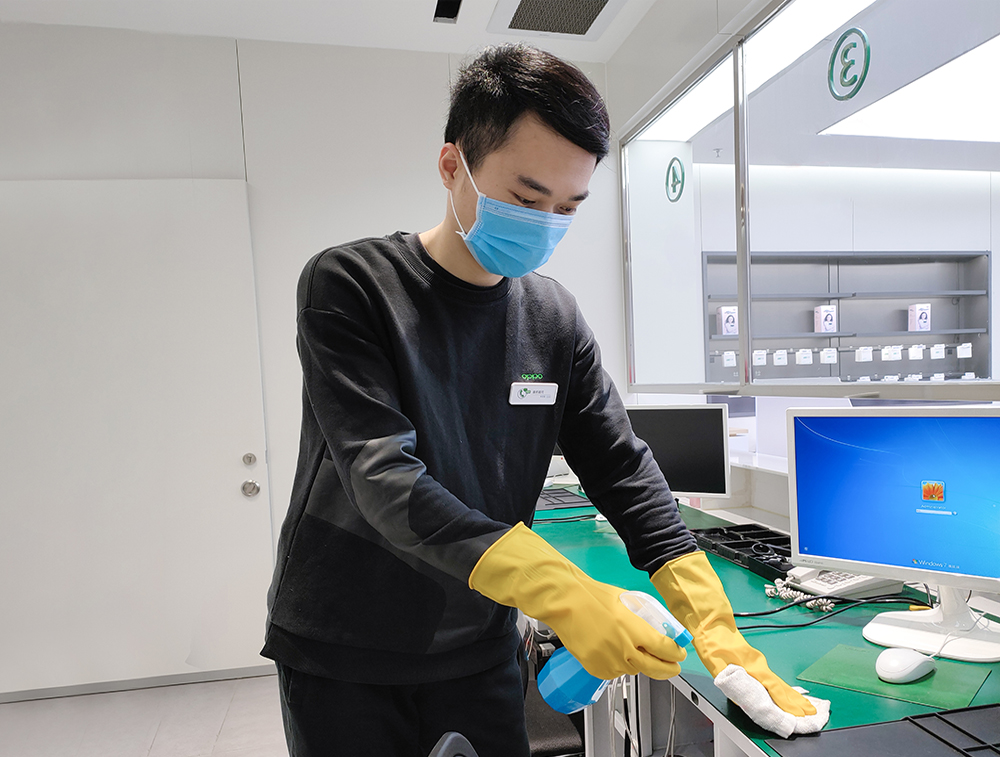 防疫措施不松懈 OPPO湖北客服中心正式复工