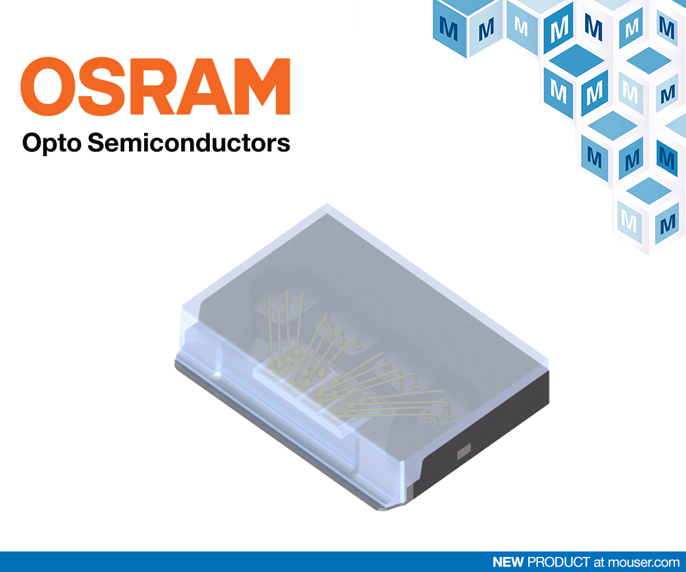 贸泽电子开售Osram SPL SxL90A LiDAR激光器 为自动驾驶汽车增添“千里眼”