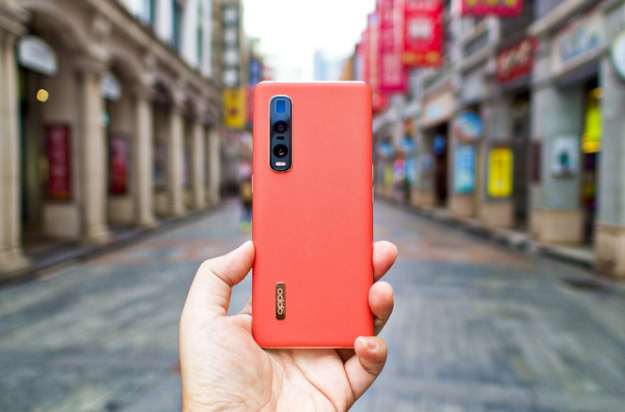 深圳改开40周年庆贺，Find X2 Pro拍下无人机灯光秀夜景