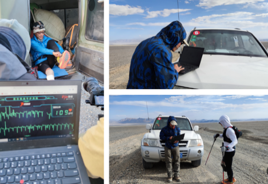 助力独脚潘挑战戈壁滩的智柔心电贴有什么黑科技