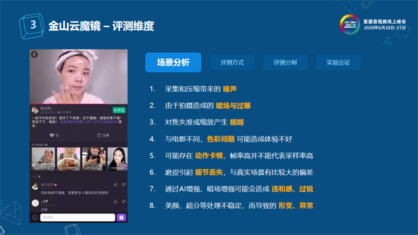 金山云魔镜平台：高清画质主观评测迎来新“视”界