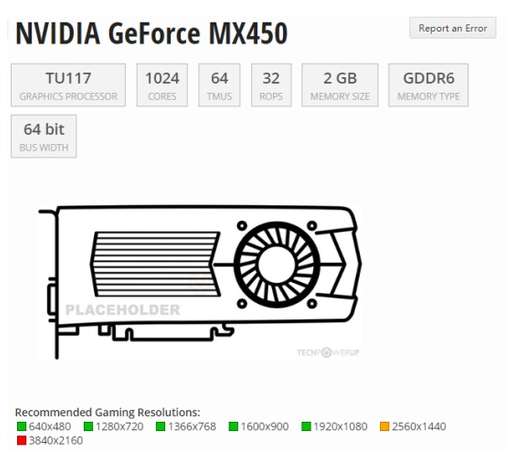 英伟达MX450笔记本独显发布，可选GDDR6显存