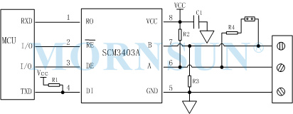 12Mbps,兼容3.3/5V电源供电、高性价比半双工RS-485收发器——SCM3403ASA