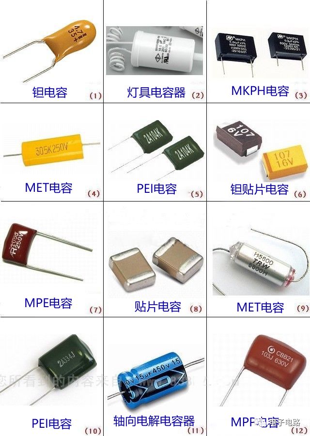 电子元器件图片识别（电容篇）