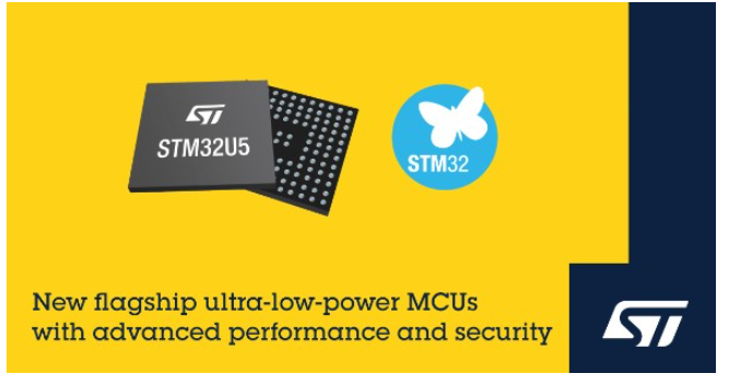 意法半导体推出新一代超低功耗微控制器STM32U5系列