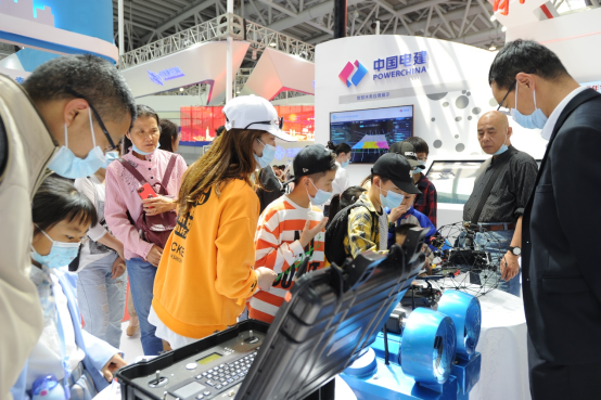 数字赋能大基建，中国电建集团惊艳亮相第四届数字中国建设成果展览会