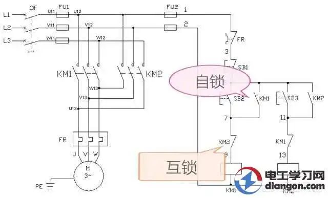 电气图纸怎样看？看电气电路图的窍门和思路