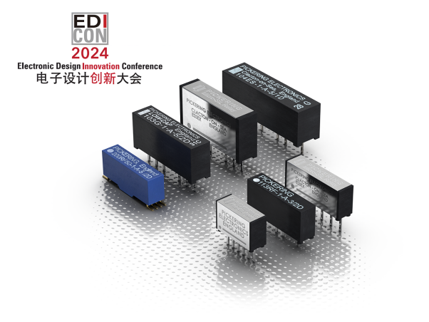 英国Pickering Electronics公司将于EDI Con2024 展出 用于高速数字开关的同轴舌簧继电器