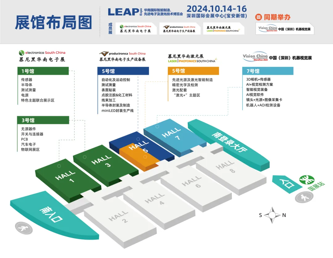 2024慕尼黑华南电子展观众预登记通道开启！