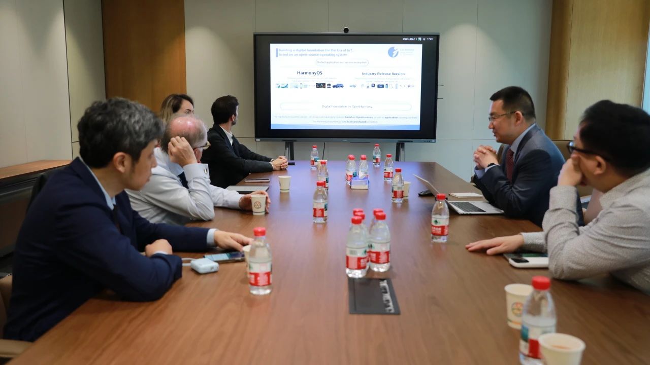 GeSI访问 GIIC 联盟：共探开源鸿蒙助力全球绿色可持续发展新路径