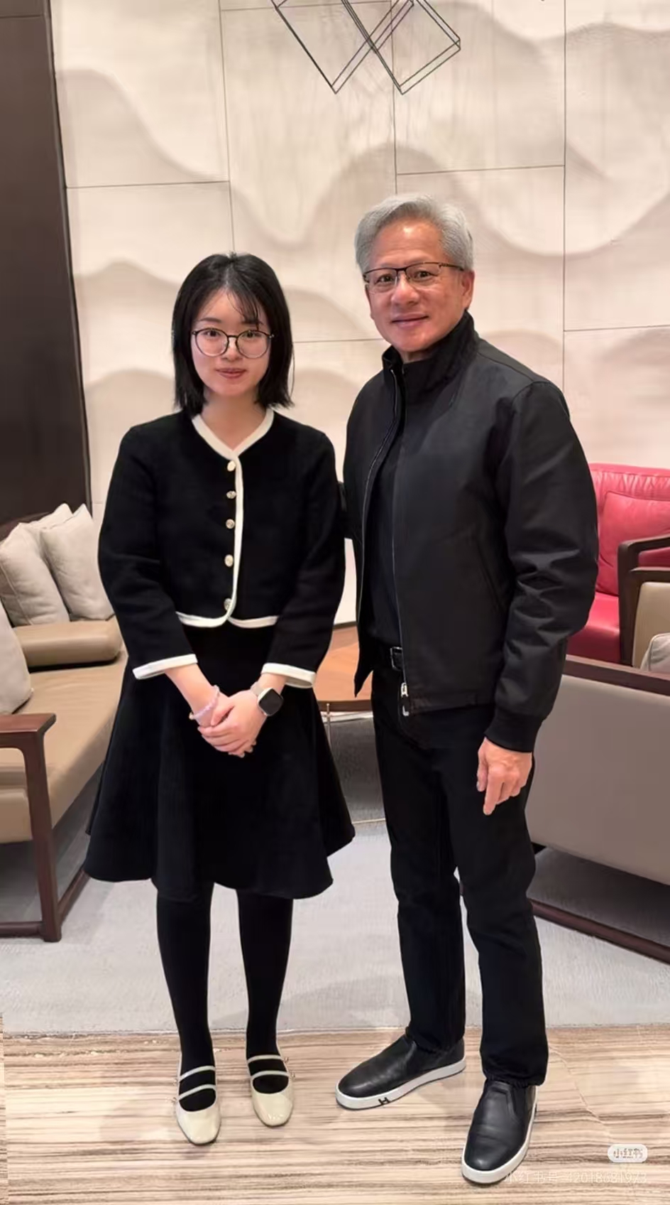 黄仁勋中国行，见了一位机器人领域的女性创业者