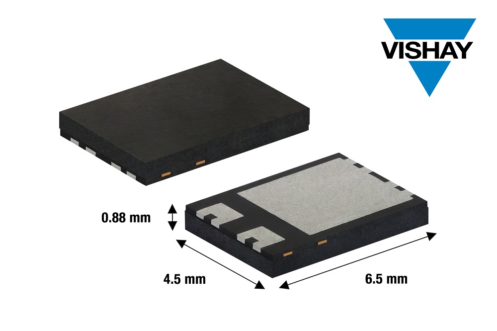 Vishay PAR®和TRANSZORB® TVS采用新的DFN6546A超薄封装实现3000 W功率耗散